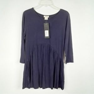 Yelete navy blue tunic small NWT